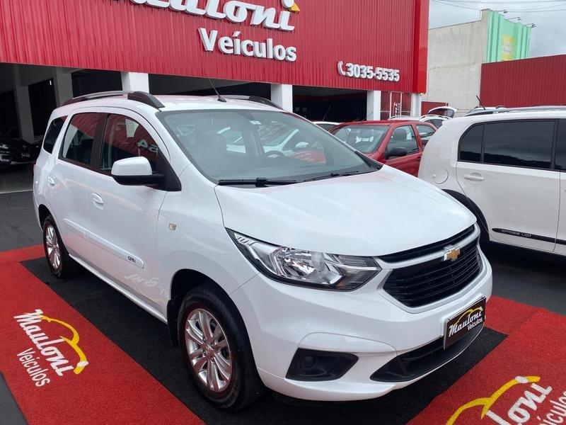 Chevrolet SPIN LT 1.8 8V Econo.Flex 5p Aut. na cor Branco em São José dos Pinhais / PR - 786346
