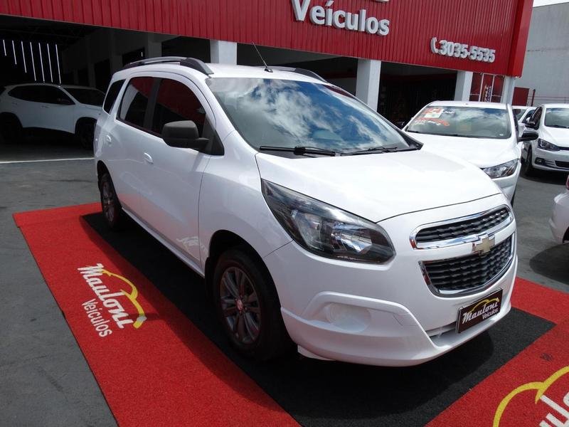 Chevrolet SPIN LT 1.8 8V Econo.Flex 5p Mec. na cor Branco em São José dos Pinhais / PR - 786363