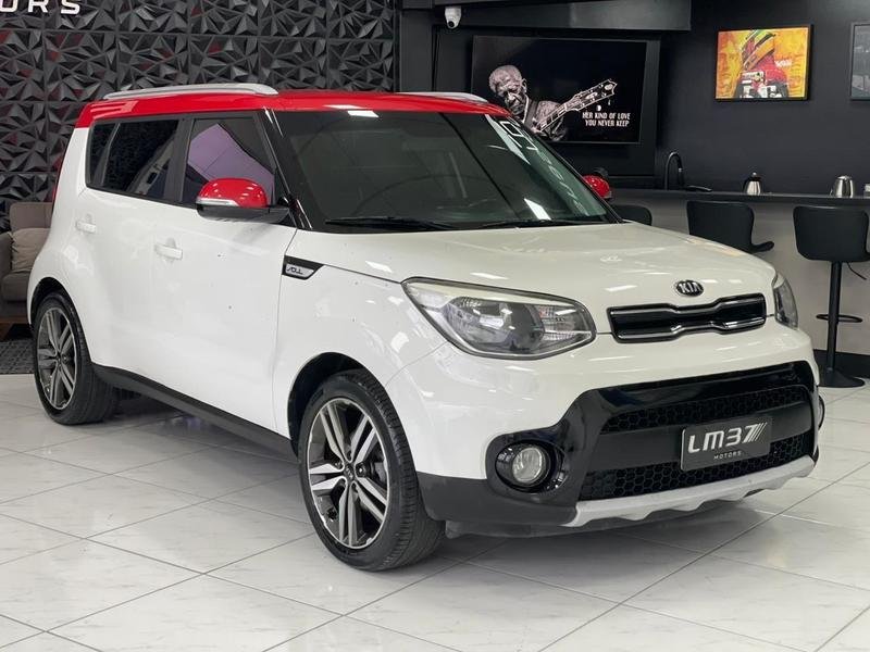 Kia SOUL 1.6/ 1.6 16V FLEX Aut. na cor Branco em São José / SC - 786598