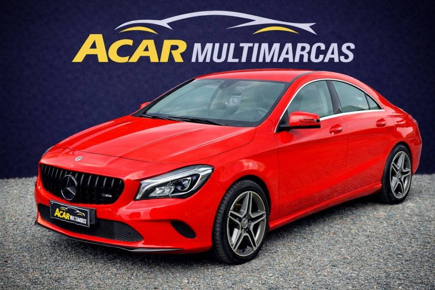 Mercedes-Benz CLA-180 1.6 16V 122cv Aut. na cor Vermelho em Curitiba / PR - 787541