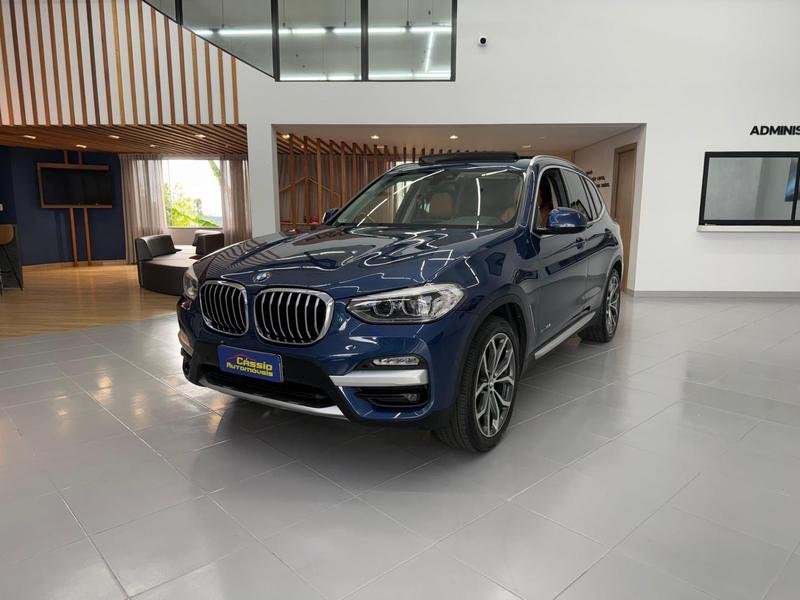 BMW X3 XDRIVE 30i X-Line 2.0 Turbo 252cv Aut na cor Azul em Ponta Grossa / PR - 787819