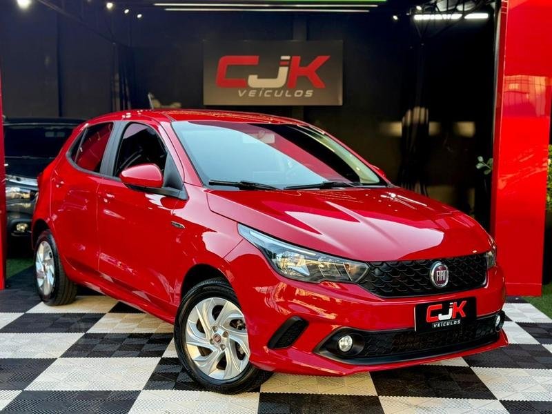 Fiat Argo DRIVE 1.3 8V Flex na cor Vermelho no Canoas / RS - 787918
