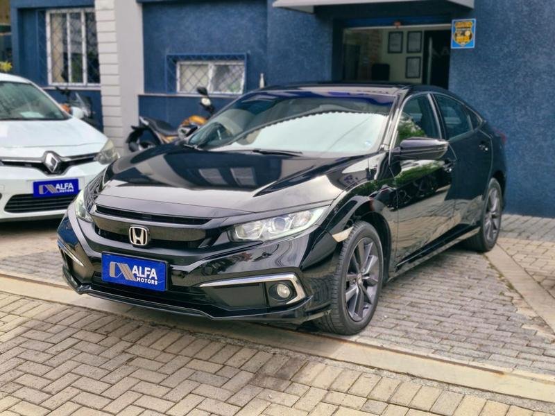 Honda Civic Sedan EXL 2.0 Flex 16V Aut.4p na cor Preto em Curitiba / PR - 788609