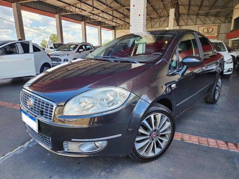 Fiat LINEA ABSOLUTE 1.9/1.8 Flex Dualogic 4p na cor Preto em Cascavel / PR - 788808