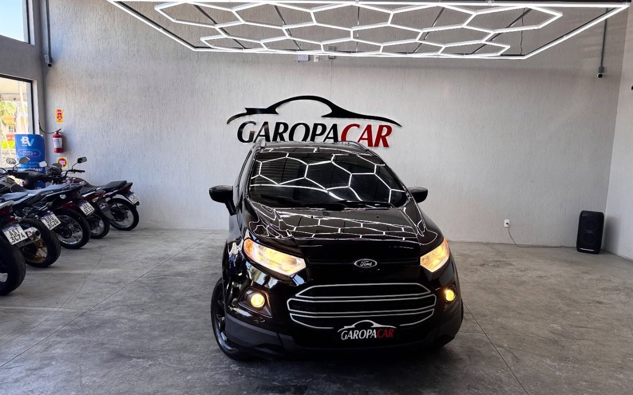 Ford EcoSport SE 1.6 16V Flex 5p Mec. na cor Preto em Garopaba / SC - 789061