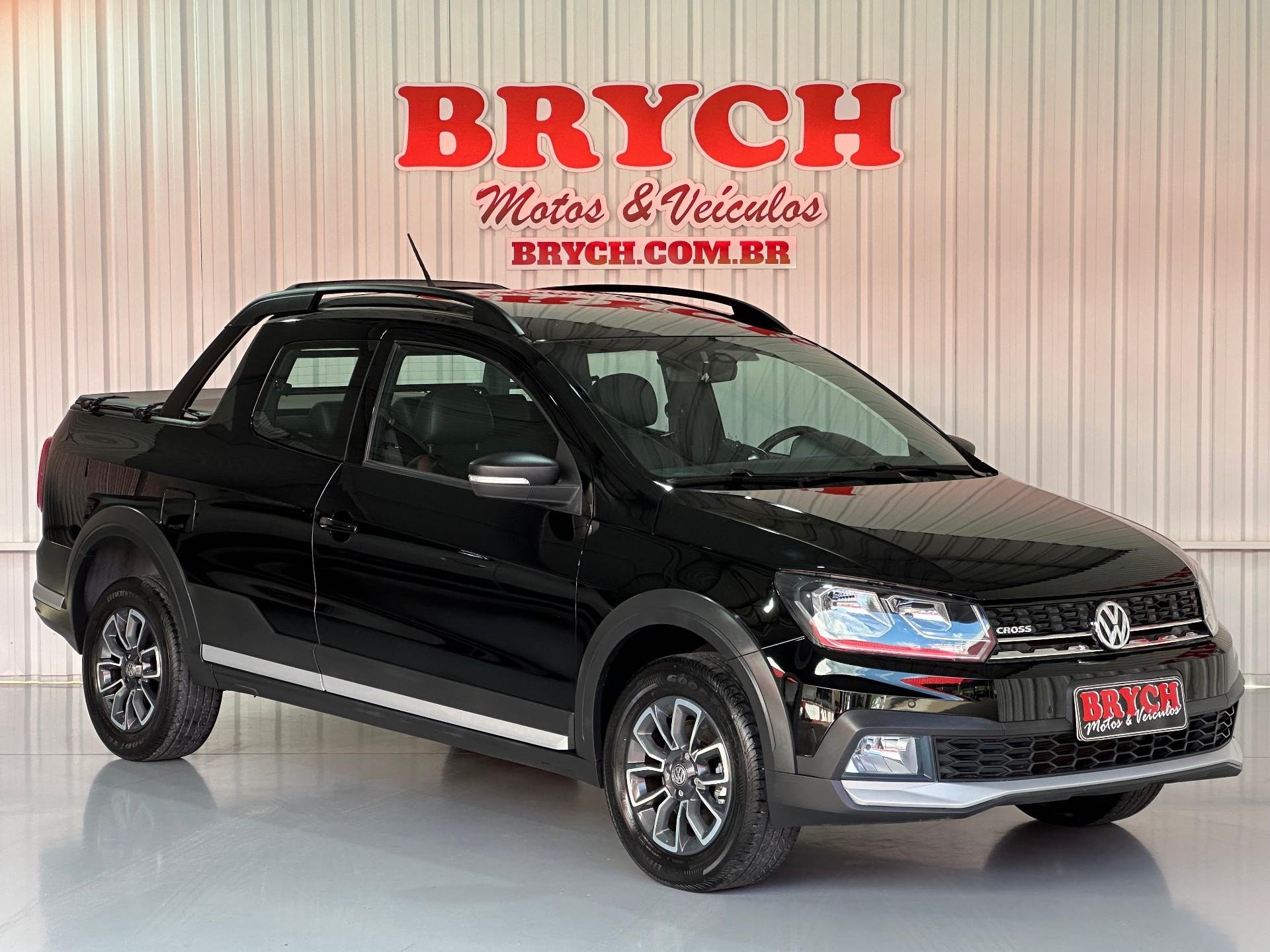 Volkswagen Saveiro CROSSOVER 1.6 Mi Total Flex 8V na cor Preto em Pomerode / SC - 790156