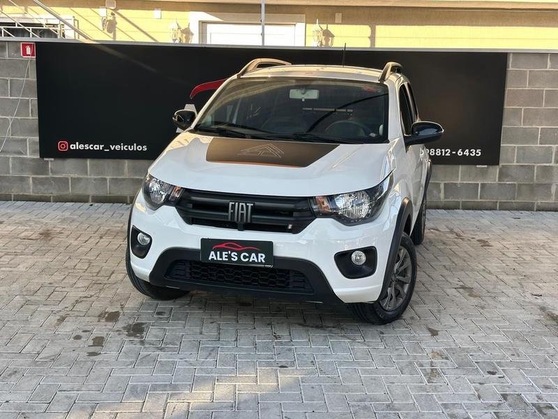 Fiat Mobi TREKKING 1.0 Flex 5p. na cor Branco em Curitiba / PR - 790361