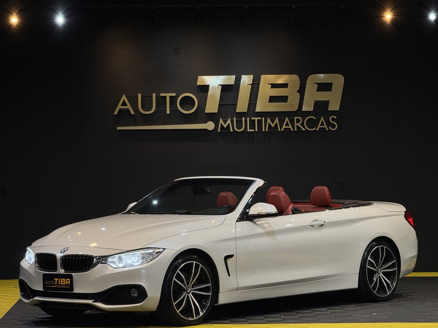 BMW 428i Cabriolet Sport 2.0 TB 245cv 2p na cor Branco em Joinville / SC - 790561
