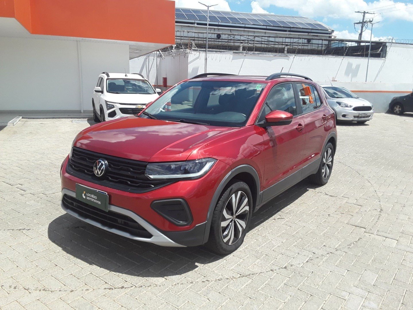 Volkswagen T-Cross 200 TSI 1.0 Flex 12V 5p Aut. na cor Vermelho em Pato Branco / PR - 791064