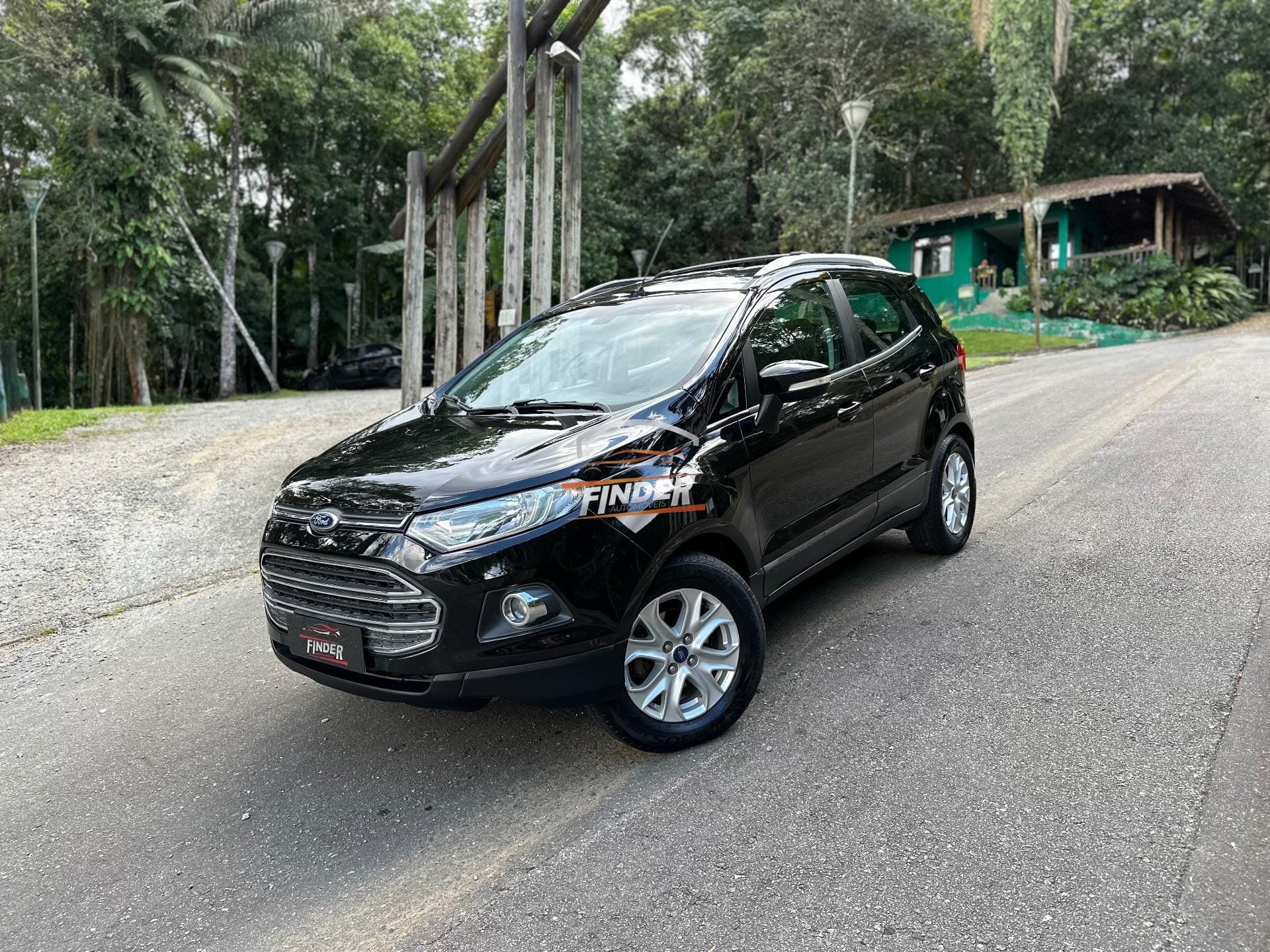 Ford EcoSport TITANIUM 2.0 16V Flex 5p Aut. na cor Preto em Joinville / SC - 7940