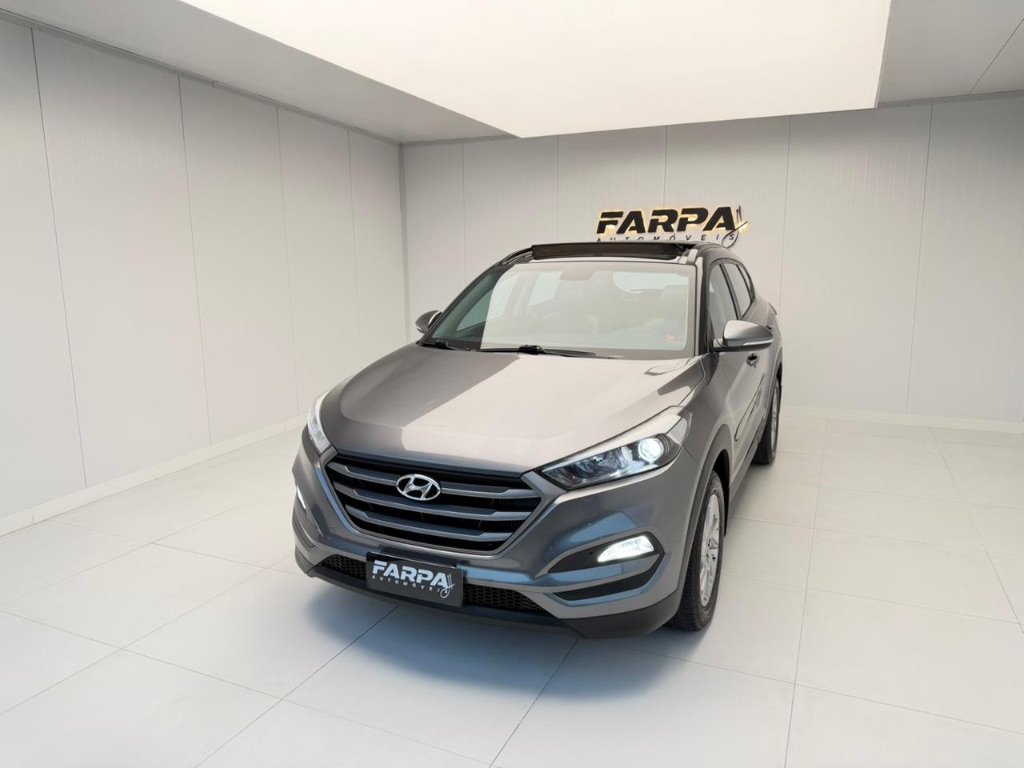 Hyundai Tucson GLS 1.6 Turbo 16V Aut. na cor Cinza em Palhoça / SC - 794873
