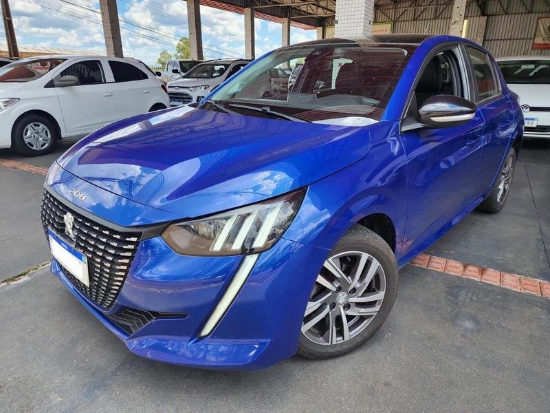 Peugeot 208 Griffe 1.6 Flex 16V 5p Mec. na cor Azul em Cascavel / PR - 794876