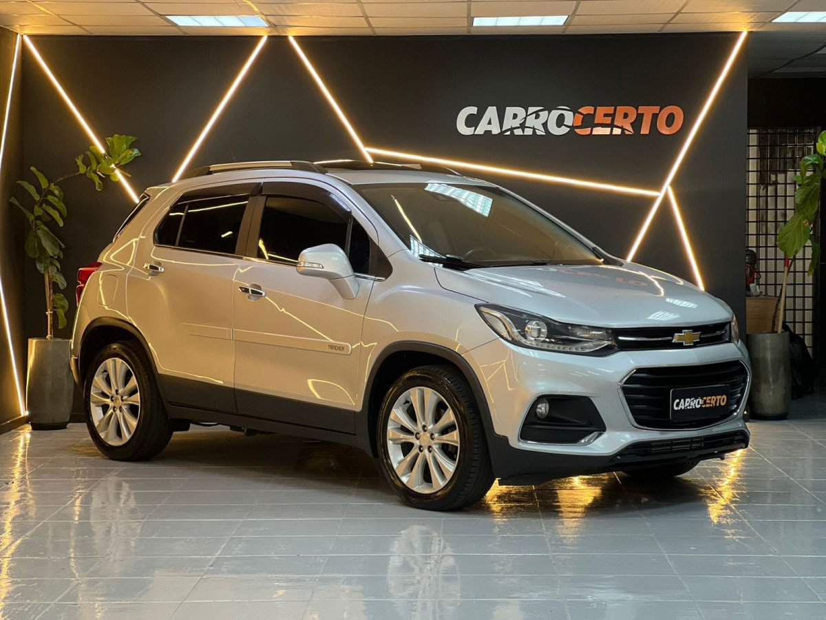 Chevrolet Tracker Premier 1.4 Turbo 16V Flex Aut na cor Prata no Novo Hamburgo / RS - 795231