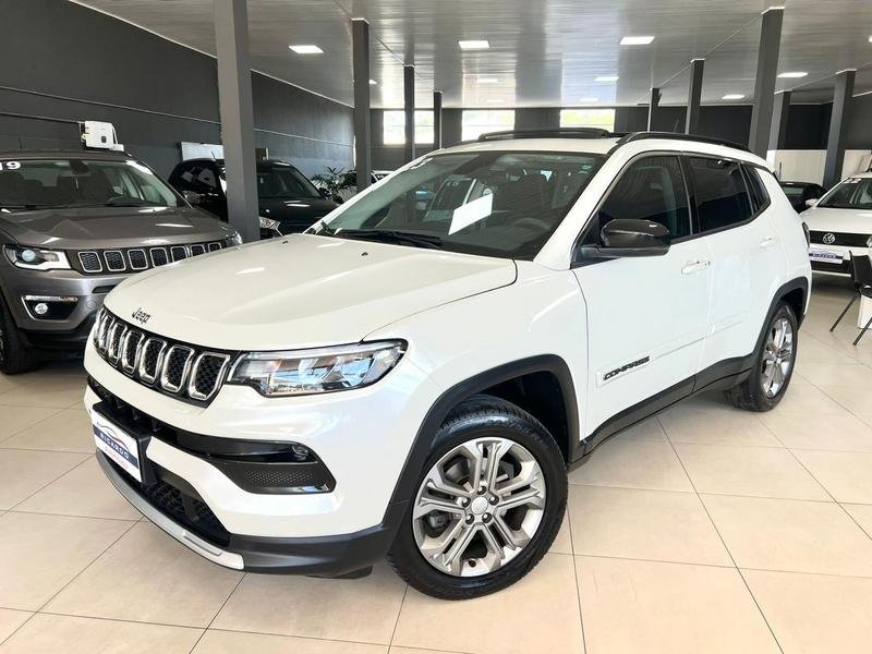 Jeep Compass LONG. T270 1.3 TB 4x2 Flex Aut. na cor Branco em Garopaba / SC - 795479