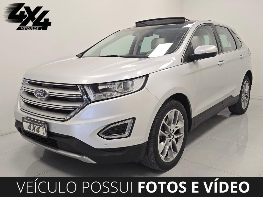Ford Edge TITANIUM 3.5 V6 24V AWD Aut. na cor Prata em São José / SC - 795594