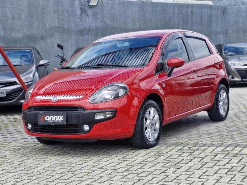 Fiat Punto ATTRACTIVE 1.4 Fire Flex 8V 5p na cor Vermelho em Curitiba / PR - 795642