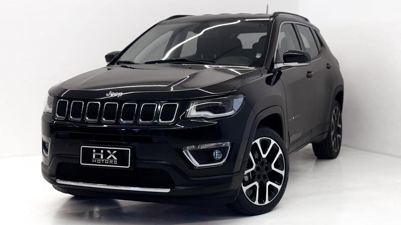 Jeep Compass LIMITED 2.0 4x2 Flex 16V Aut. na cor Preto em São José / SC - 795765