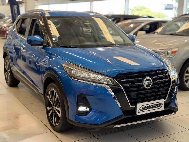 Nissan KICKS Exclusive 1.6 16V Flex Aut. na cor Azul em Curitiba / PR - 797111