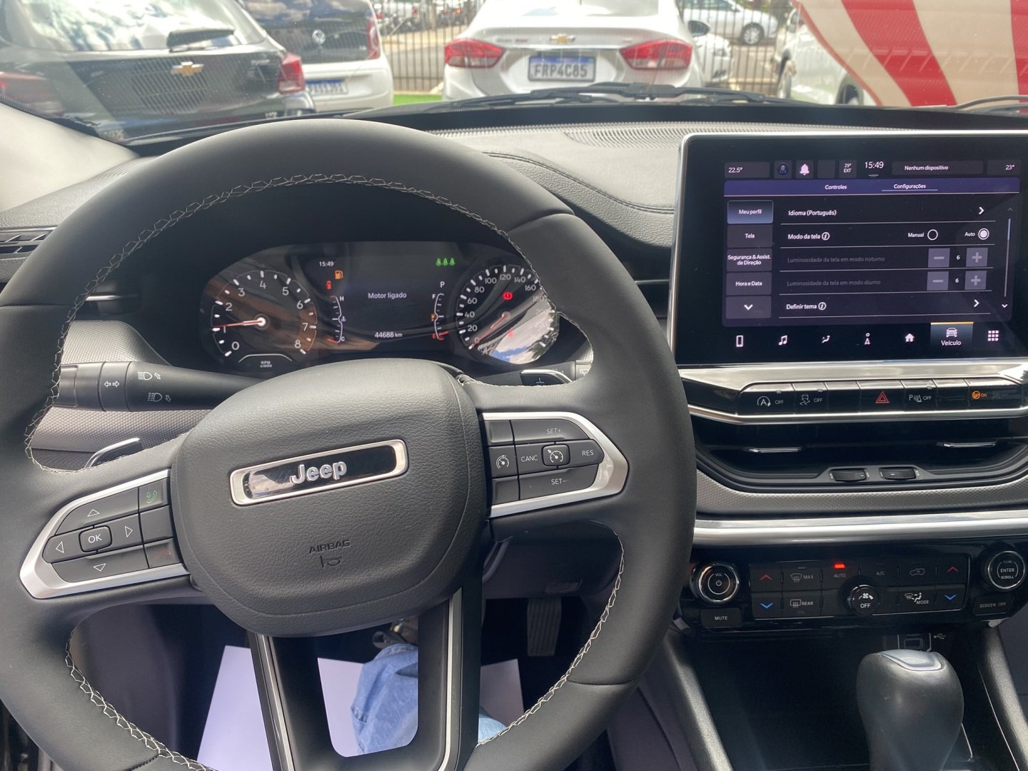 Jeep Compass LONG. T270 1.3 TB 4x2 Flex Aut. na cor Preto em Toledo / PR - 800334