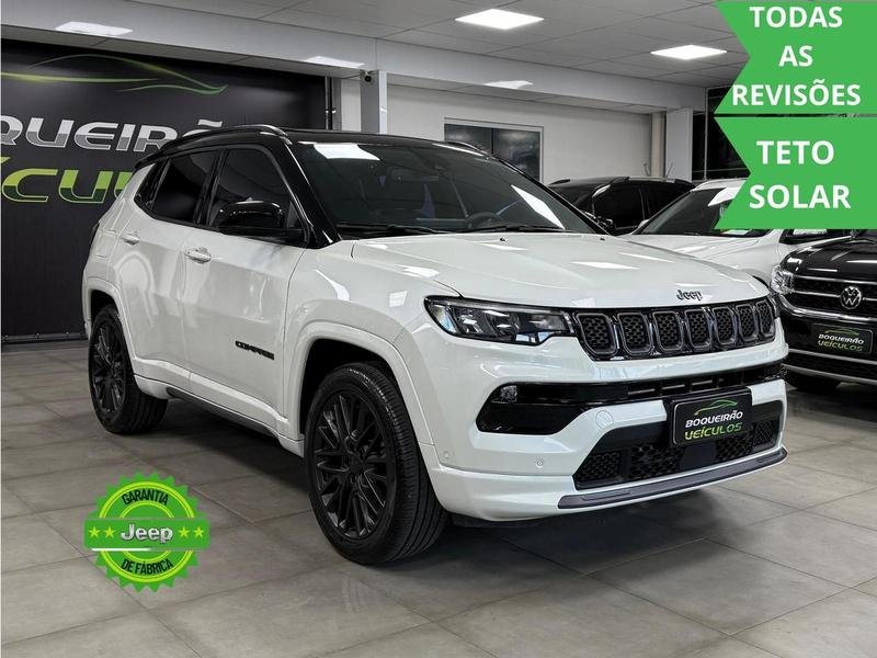 Jeep Compass S T270 1.3 TB 4x2 Flex Aut. na cor Branco no Canoas / RS - 803351