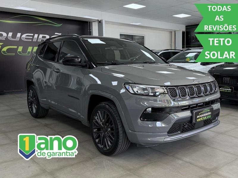 Jeep Compass S T270 1.3 TB 4x2 Flex Aut. na cor Cinza no Canoas / RS - 803352