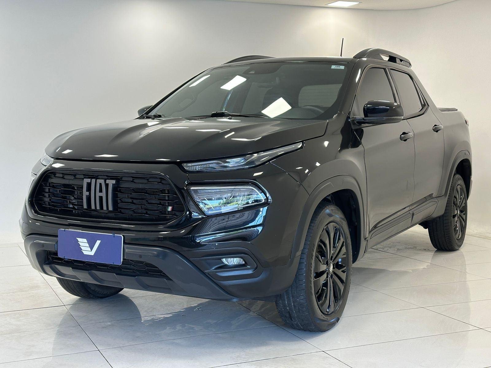 Fiat Toro Volcano 1.3 T270 4x2 Flex Aut. na cor Preto em Joinville / SC - 805097
