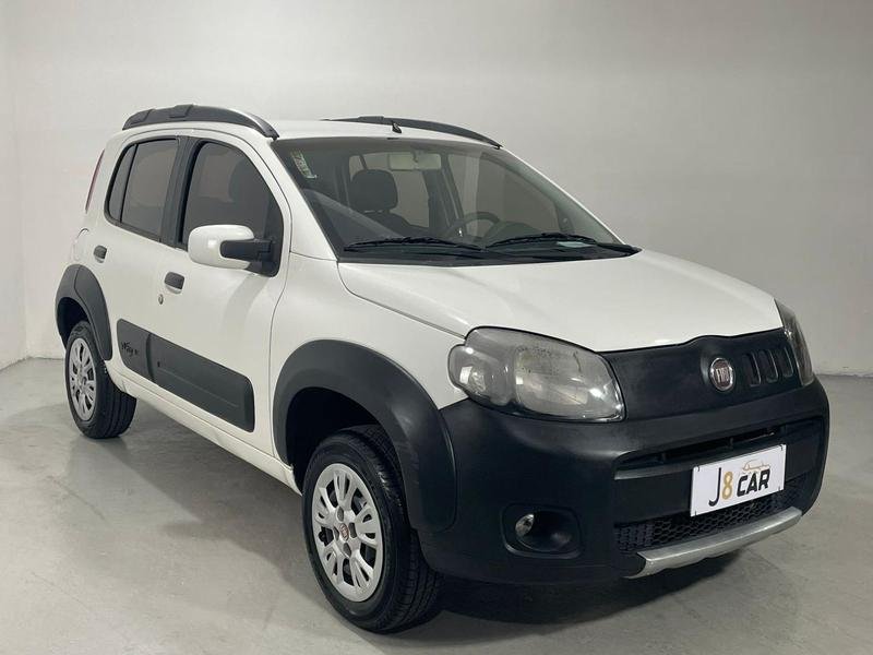 Fiat UNO WAY 1.0 EVO Fire Flex 8V 2p na cor Branco em Curitiba / PR - 805511