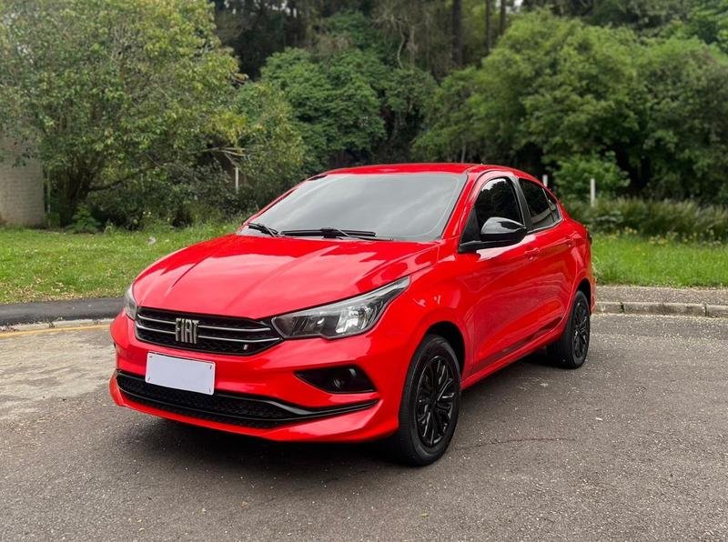 Fiat CRONOS DRIVE 1.0 6V Flex na cor Vermelho em São José dos Pinhais / PR - 805818