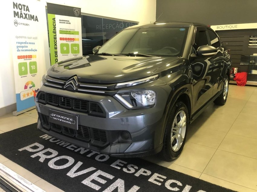 Citroën Basalt Feel 1.0 Flex 6V 5p Mec. na cor Cinza em Curitiba / PR - 806077