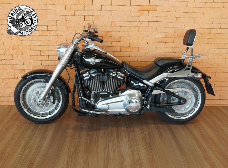 HARLEY-DAVIDSON FAT BOY FLSTF  na cor Preto em Curitiba / PR - 806986