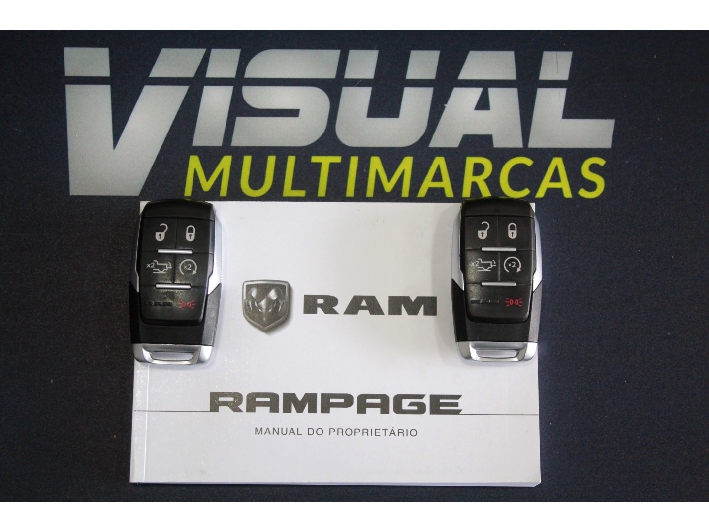 RAM Rampage R/T HURRIC. 4 2.0 TB CD 4X4 Aut. na cor Vermelho em Curitiba / PR - 807136