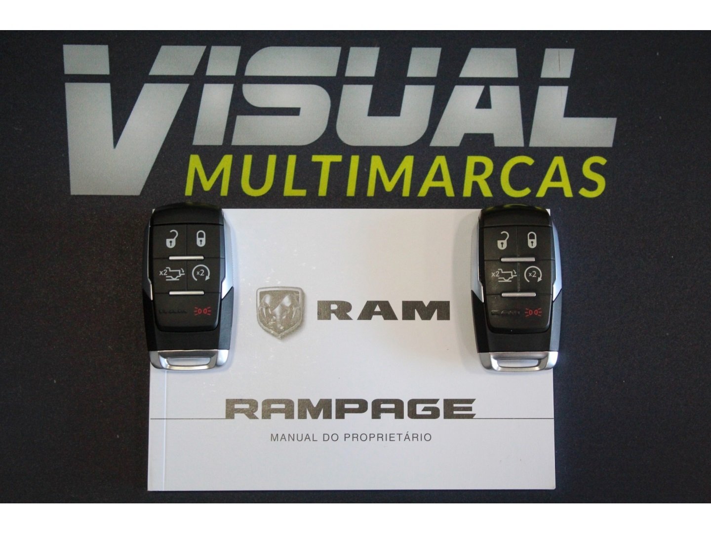 RAM Rampage LAR. HURR. 4 2.0 TB CD 4X4 Aut. na cor Preto em Curitiba / PR - 807142