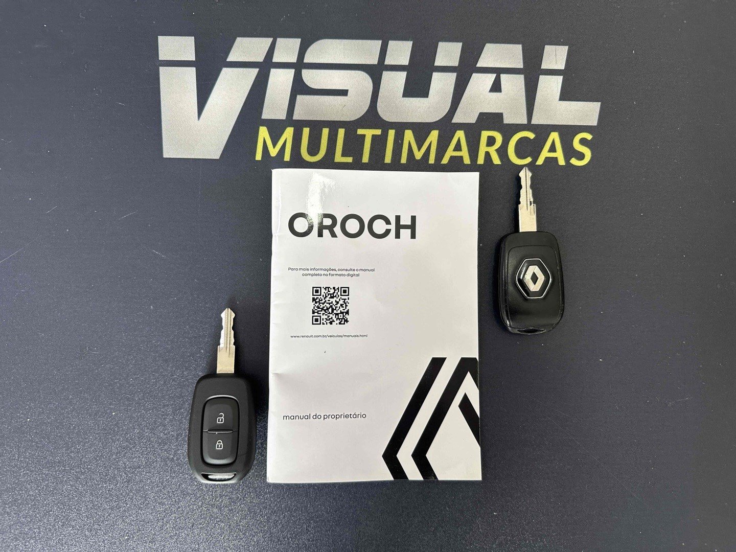 Renault Duster Oroch Express 1.6 Flex 16V Mec. na cor Branco em Curitiba / PR - 807150