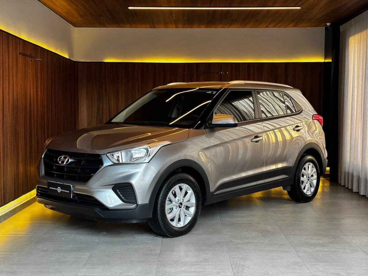 Hyundai Creta Action 1.6 16V Flex Aut. na cor Prata em Guaramirim / SC - 807170