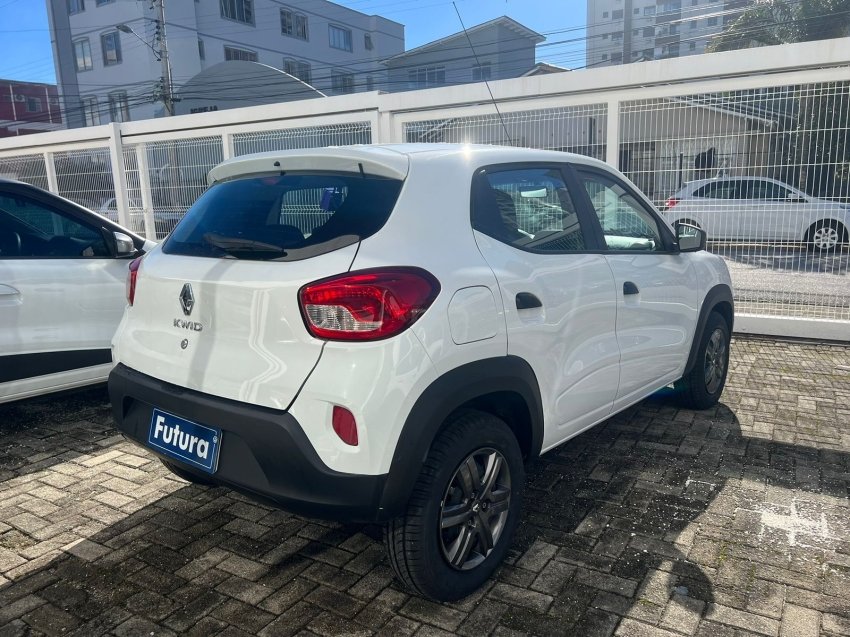 Renault Kwid Zen 1.0 Flex 12V 5p Mec. na cor Branco em Florianópolis / SC - 807277