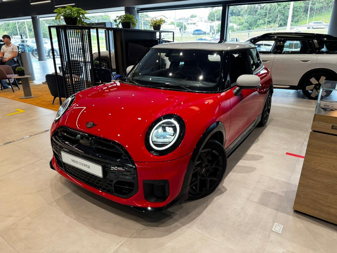MINI COOPER John Works E 3p na cor Vermelho em Curitiba / PR - 807438