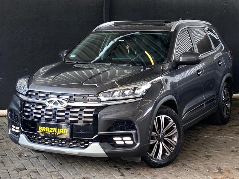 Caoa Chery/Chery Tiggo 8 TXS 1.6 16V TGDi Aut. na cor Cinza em Curitiba / PR - 807460