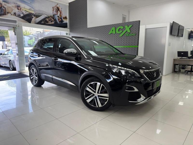 Peugeot 3008 Griffe 1.6 Turbo 16V 5p Aut. na cor Preto em Curitiba / PR - 807635
