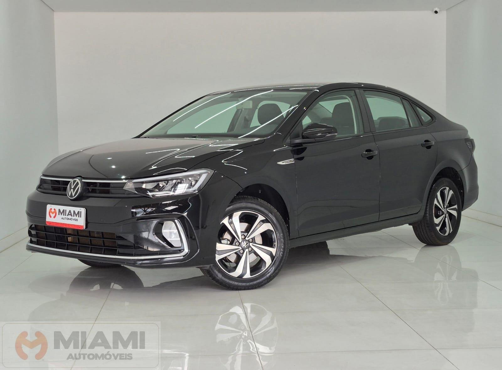 Volkswagen Virtus Comfort. 200 TSI 1.0 Flex 12V Aut na cor Preto em Brusque / SC - 807717