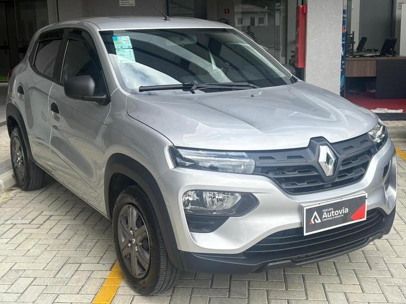 Renault Kwid Zen 1.0 Flex 12V 5p Mec. na cor Prata em Curitiba / PR - 808221