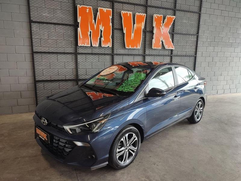 Hyundai HB20S Platinum 1.0 TB Flex 12V Aut. na cor Azul em Curitiba / PR - 808226