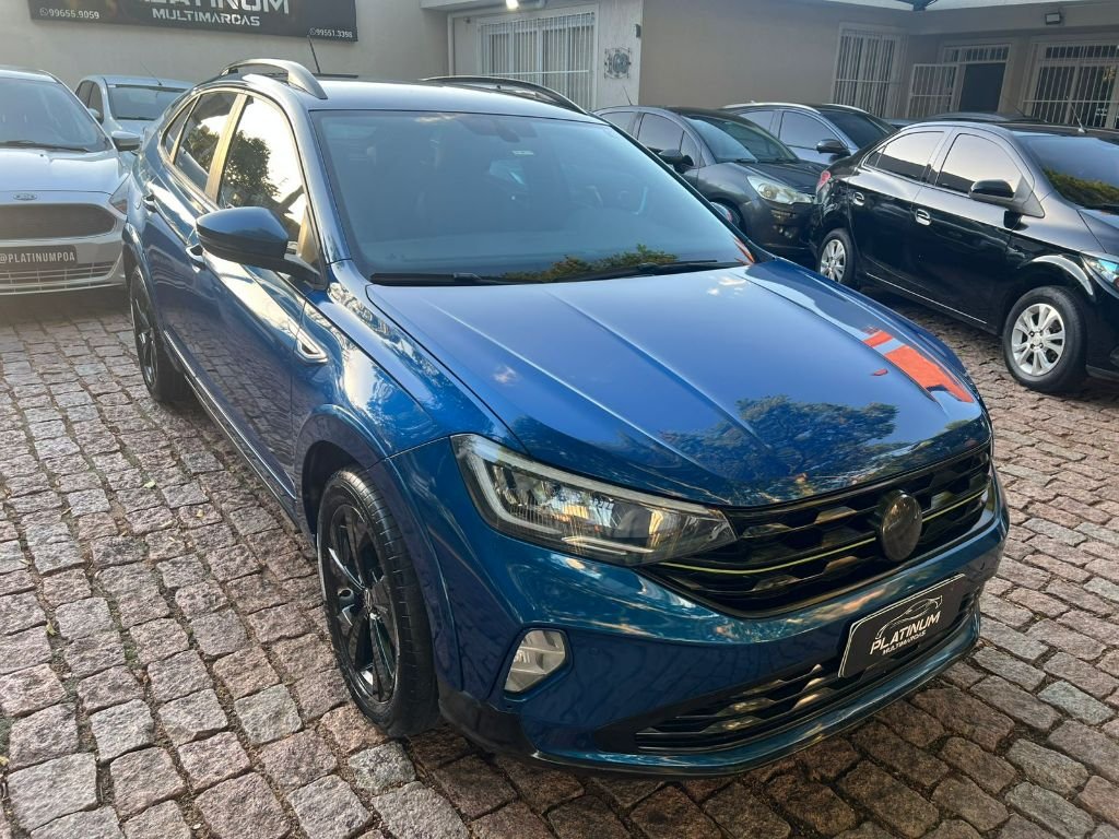 Volkswagen Nivus Highline 1.0 200 TSI Flex Aut. na cor Azul no Porto Alegre / RS - 808366