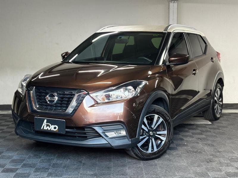 Nissan KICKS S Direct 1.6 16V Flex 5p Aut. na cor Marrom em Curitiba / PR - 808367