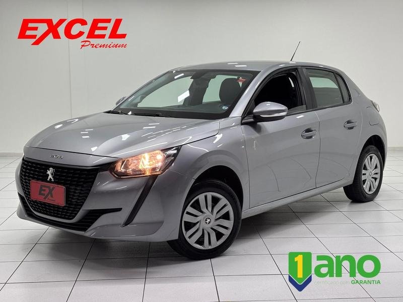 Peugeot 208 Like 1.0 Flex 6V 5p Mec. na cor Prata em Curitiba / PR - 808690