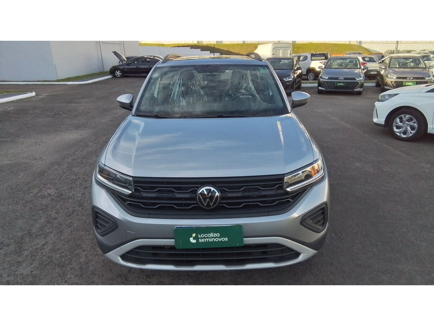 Volkswagen T-Cross 200 TSI 1.0 Flex 12V 5p Aut. na cor Prata em Chapecó / SC - 809005