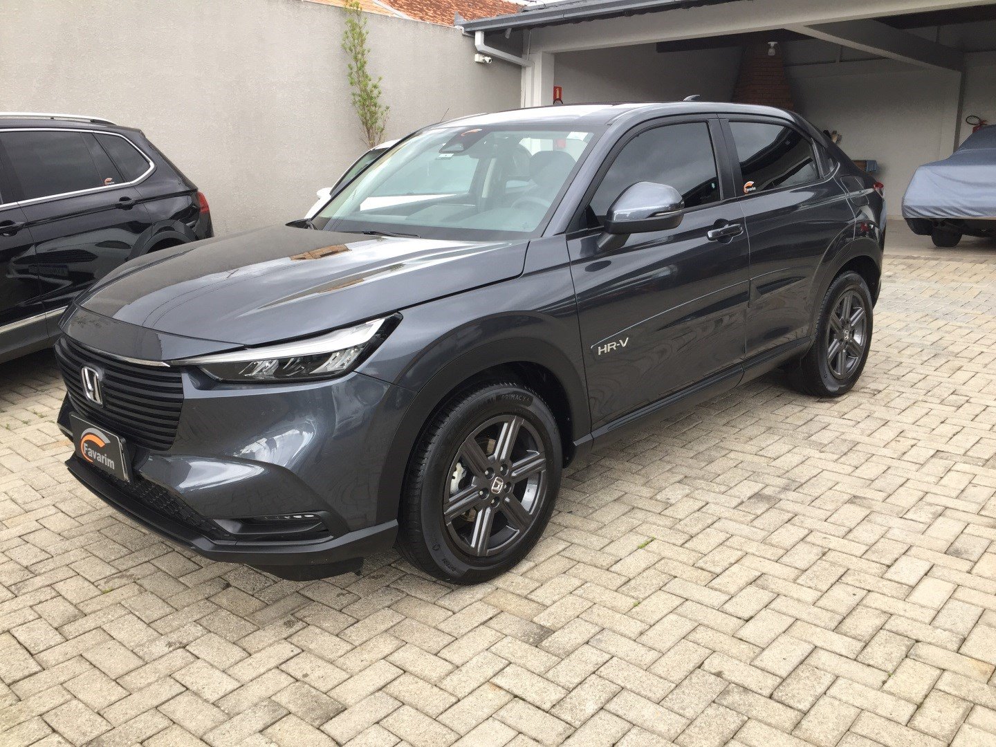 Honda HR-V EXL 1.5 Flex Sensing 16V 5p Aut. na cor Cinza em Curitiba / PR - 810823
