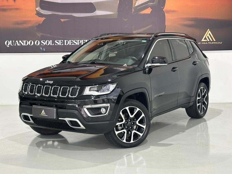 Jeep COMPASS LIMITED 2.0 4x4 Diesel 16V Aut. na cor Preto em Campo Largo / PR - 810843