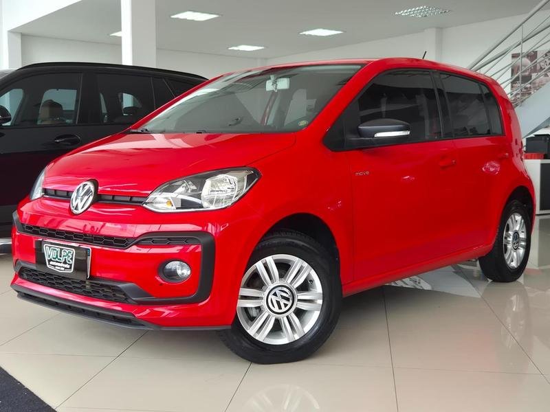 Volkswagen up! move 1.0 T. Flex 12V 3p na cor Vermelho em Curitiba / PR - 810891