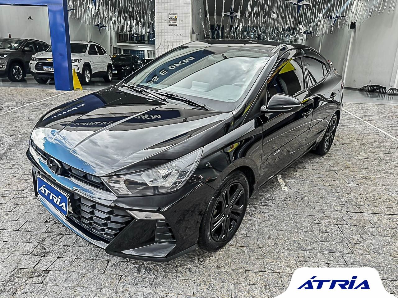 Hyundai HB20S Comfort Plus 1.0 TB Flex 12V Aut na cor Preto em Campinas / SP - 810893