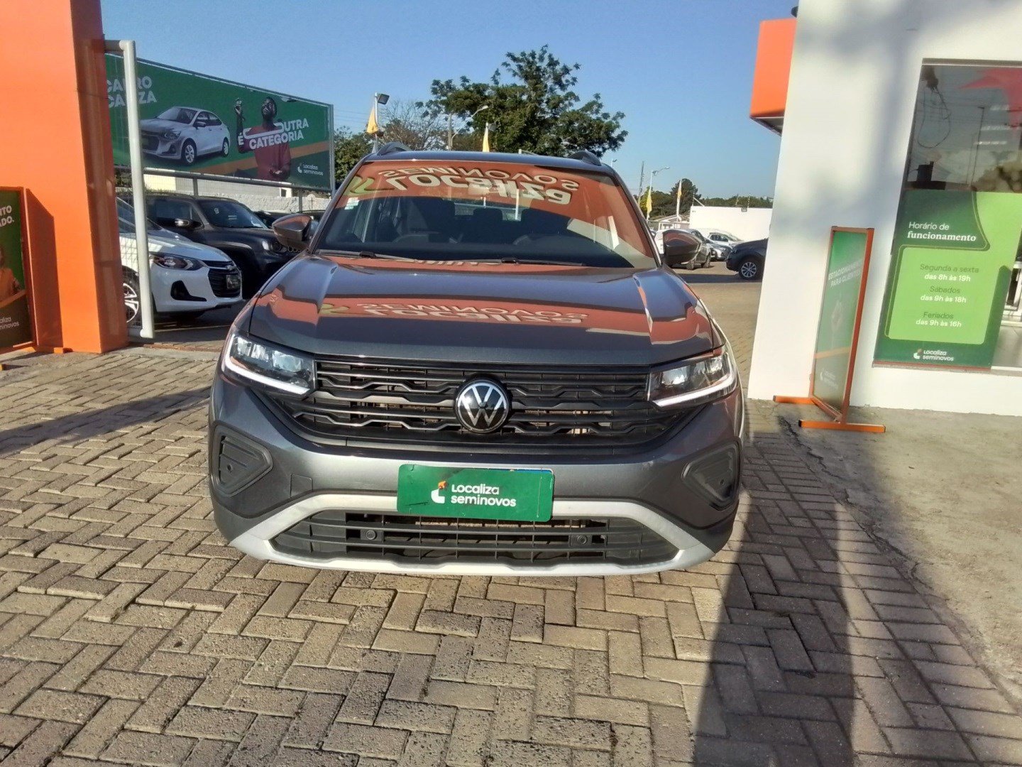 Volkswagen T-Cross 200 TSI 1.0 Flex 12V 5p Aut. na cor Cinza em Criciúma / SC - 811127